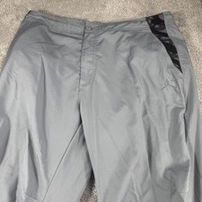 Jordan Pants Mens 40 Gray Camo Panel Jogger Tapered Leg Elastic Cuff Tech