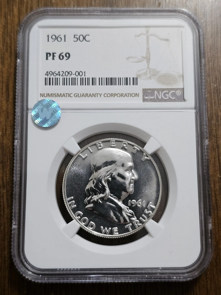 PR 69 Graded Franklin Half Dollars 1948-1963 for sale | eBay