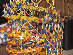 K'nex Ionization Ball Factory Machine 4,500 Pieces COMPLETE SET W Battery Motor