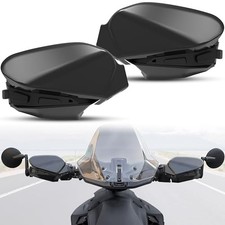 Hand Guards for Can Am Ryker, Black Plastic Handguards Wind Deflectors Hand