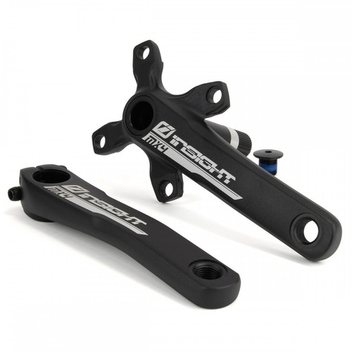 INSIGHT MX4 2pce Cranks 4 Bolt 104bcd 140mm (Black-Grey) - Bild 2 von 5