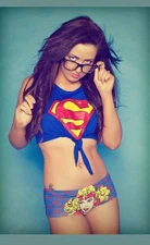 4x6  Color Photo Print Women Famous Fan Art ai Fantasy superhero cosplay Jj42