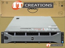 DELL POWEREDGE R730XD SFF SERVER TWO E5-2680V3 2.5GHZ 96GB 2 X 600GB 15K SAS H73
