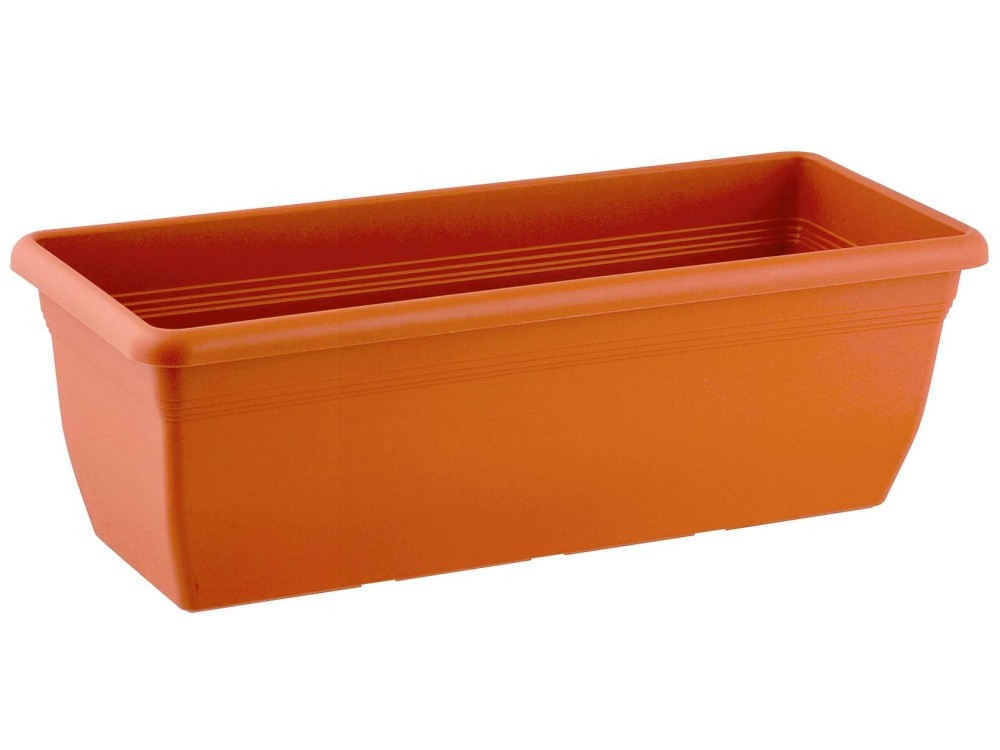 Balcony Box 60 Cm Brown Stefanplast