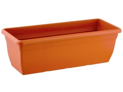 Balcony Box 60 Cm Brown Stefanplast