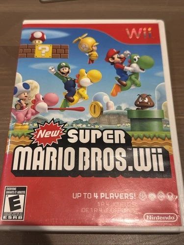 New Super Mario Bros / Nintendo Wii / Clean / Tested / Read