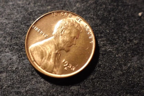 1933-D BU RED Mostly RED Brown Lincoln Head Cent PQ Coin NJX