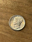 1944D Mercury Dime AU