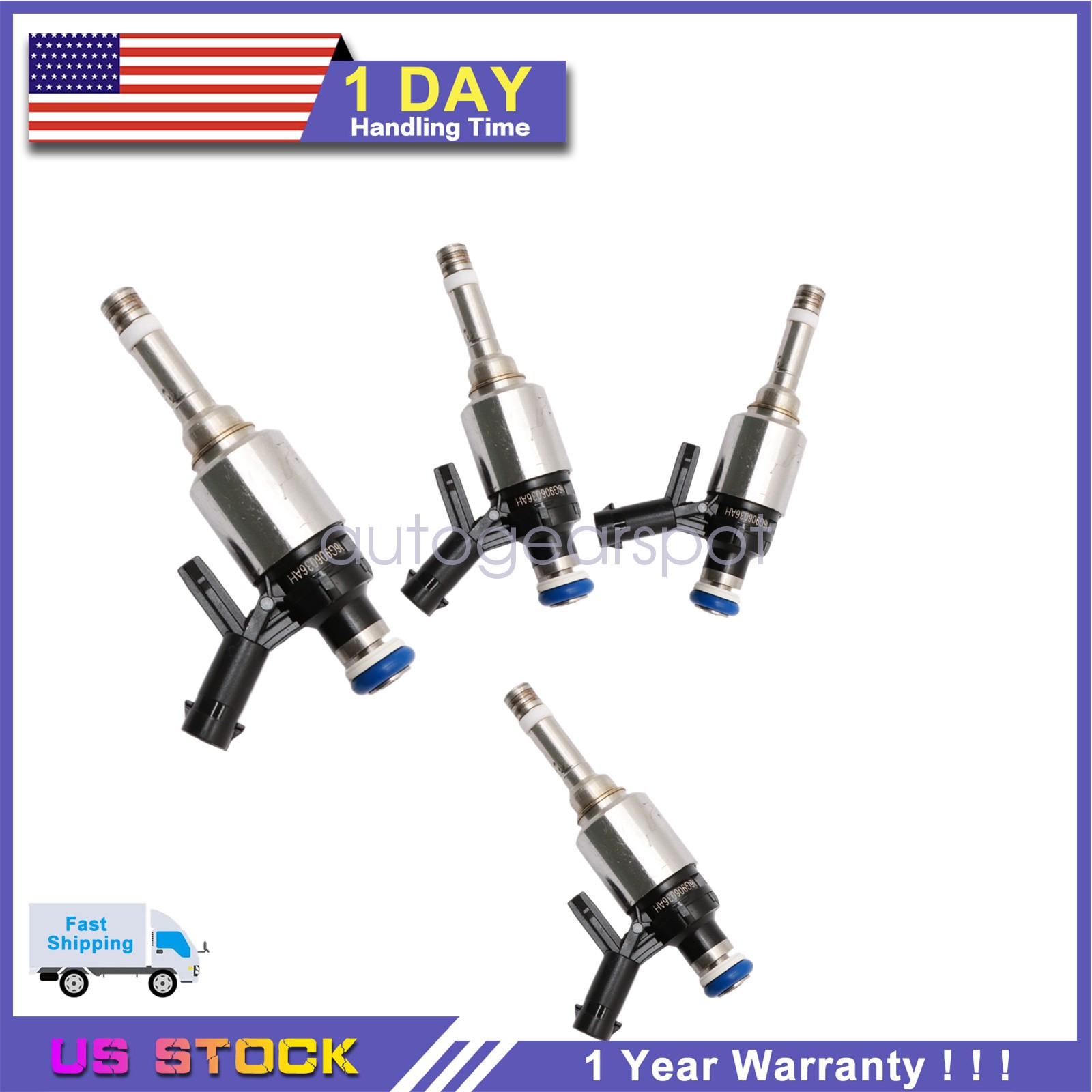 4PCS Fuel Injection For Volkswagen Tiguan Beetle Passat 06G906036AH 2018-2024