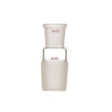 Glass Reducing Adapter from 45/40 to 24/29 Chemical laboratory Glassware