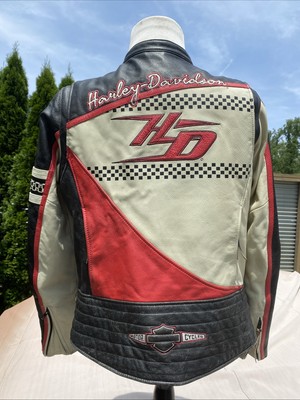 Harley-Davidson ジャケット XL ブラック/ベージュ Harley-Davidson® Men's Zephyr Colorblocked Mesh Jacket w/Zip-Out
