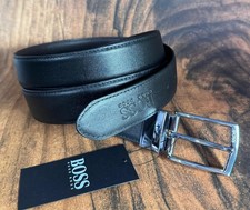 Hugo Boss Genuine Leather  Reversible Belt