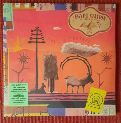 Paul McCartney Egypt Station Explorer Magenta & Purple Vinyl 3- LP Sealed