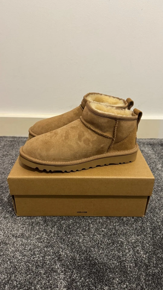 Classic Ultra Mini Boot CHESTNUT - NEW - MULTIPLE SIZES - Image 2 of 4