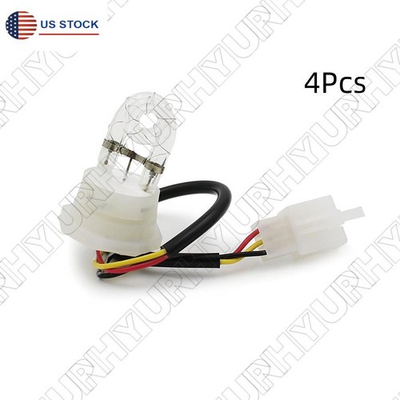#ad 4pcs White HID Hide A Way Flash Strobe Spare Replacement Bulbs Tube Light 12V $30.31