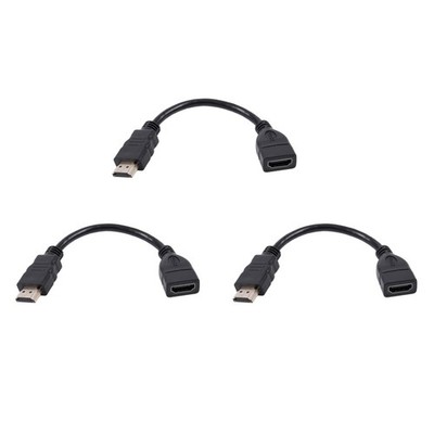 3X -Kompatibel Stecker auf Buchse Extender Kabel Kurz und Bequem für   Cast9126