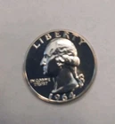 1964 P Washington 90% Silver Quarter Proof  “Free Shipping “