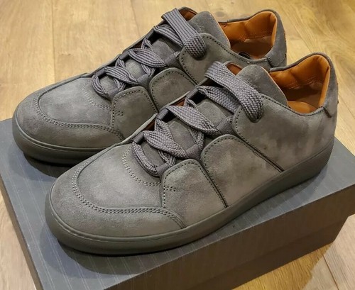 zegna suede sneakers