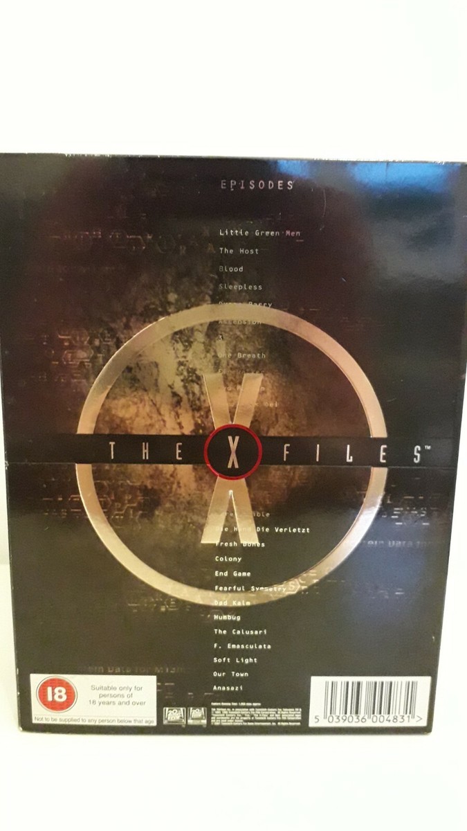 The X-Files Complete Second Season 2 Collector's Edition 7 disc