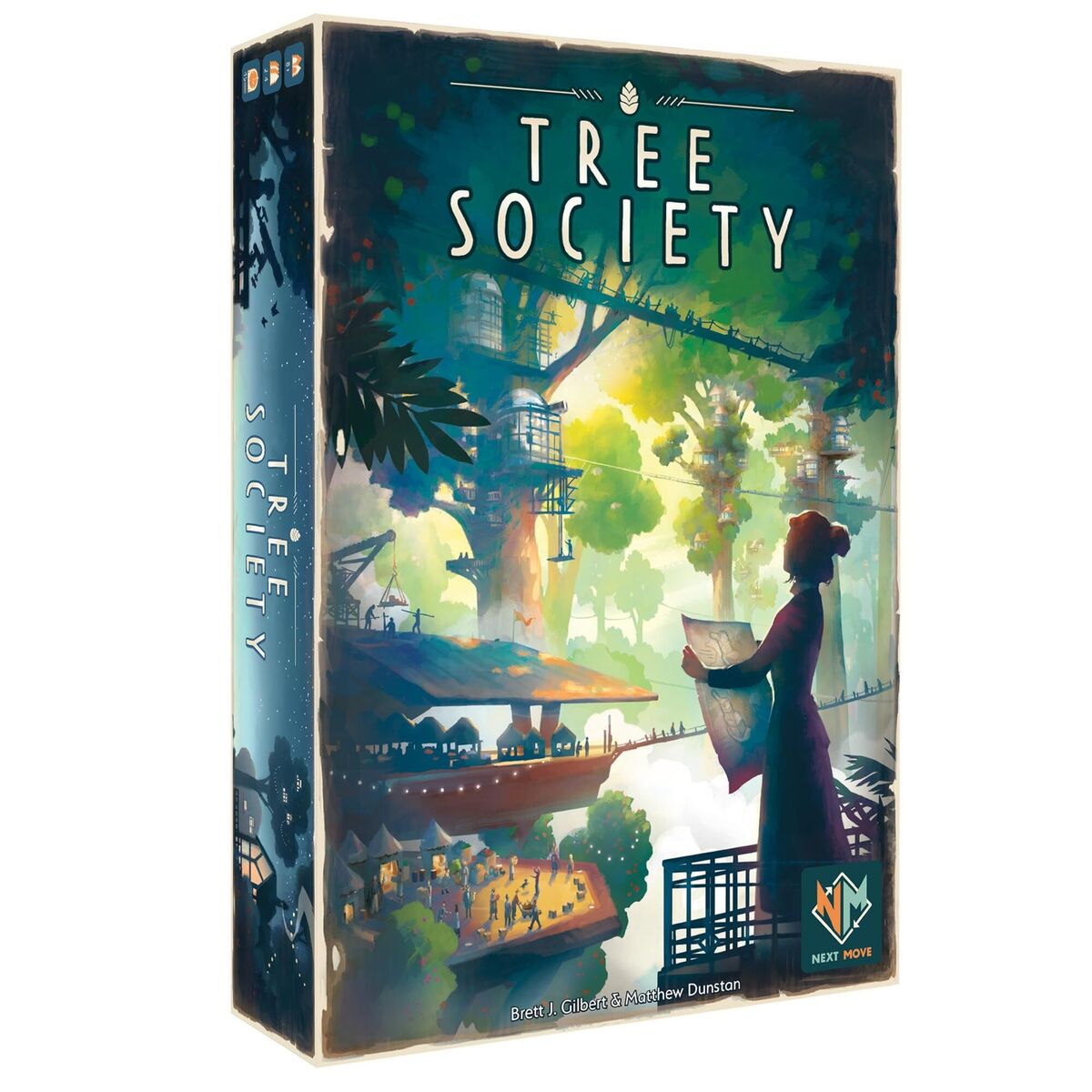 Tree Society Board Game - Collaborative Strategy Game of Building & Expansion in a Lush Forest Community, Fun Family Game for Kids & Adults, Ages 8+, 2-4 Players, 45 Min Playtime, Made by Plan B Games Tree Society Board Game - Collaborative Strategy Game of Building & Expansion in a Lush Forest Community, Fun Family Game for Kids & Adults, Ages 8+, 2-4 Players, 45 Min Playtime, Made by Plan B Games