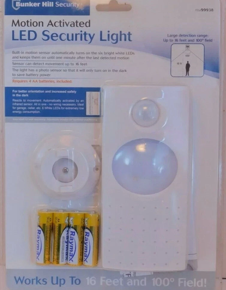 Bunker hill security light battery deals