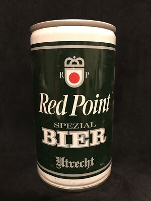 Vintage Red Point Spezial Bier Can Netherlands Oland  WOW!!