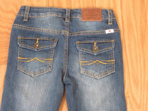 Lucky Brand Girls Charlotte Mini Flare Jeans Size 10 - Picture 6 of 9