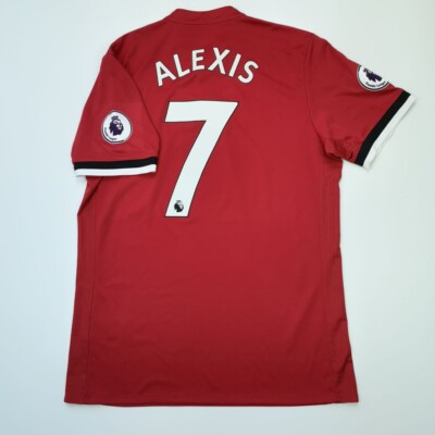 Alexis #7 Manchester United Home 2017 2018 Football Shirt Jersey