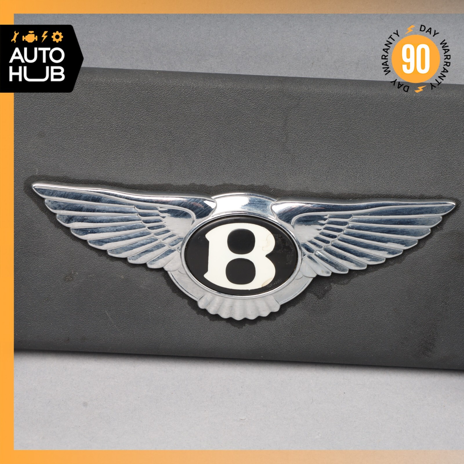 03-13 Bentley Continental GT Flying Spur Rear Engine Cover Plate Trim OEM 36k