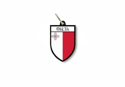 schlüsselanhänger schlüsselband flagge flaggen schild wappen stadt malta