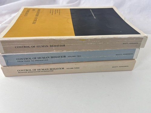 Control of Human Behavior. Vols 1-3 . Ulrich, Roger ~ Paperbacks ~ Good Cond - Picture 7 of 17