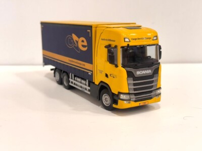 Camion SCANIA S Highline Blanc - WSI 1/50 - Porteur 6x2 - Neuf