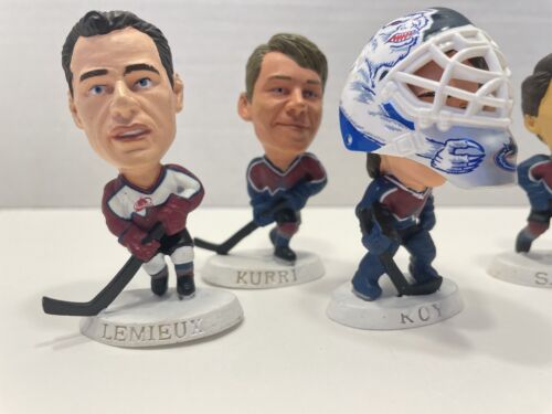 1997 NHL Corinthian Headliners 5 LeMieux Roy Kurri Forsberg Colorado Avalanche - Picture 3 of 9