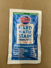 BRITE & CLEAN HARD WATER STAIN REMOVER - .5 OZ - THE SIMPLE CLEANING SOLUTION