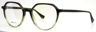 GIGI STUDIOS Alda 6657/7 Olive Womens Round Full Rim Eyeglasses 51-19-135 B:45