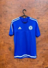CHELSEA 2015/2016 TRAINING FOOTBALL SHIRT JERSEY ADIDAS SIZE S