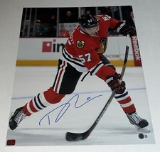 Trevor van Riemsdyk signed Chicago Blackhawks 16x20 photo autographed Beckett