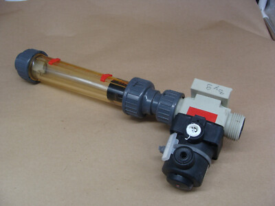 GEMU 865 20D 7221 4 534 640 FLOW METER PS 10, 0 BAR