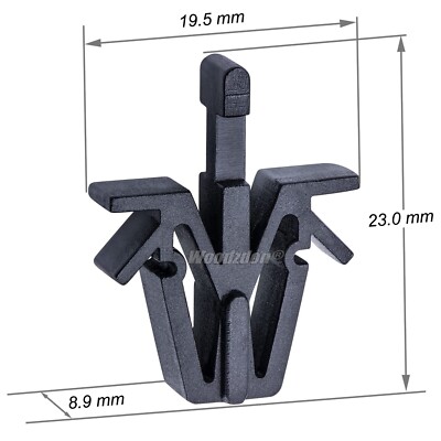 Xislet Kit 100 Clip Fissaggio Pannelli Portiera Per Toyota E Lexus - 2 Misure (Verde/Bianco) Con 5 Attrezzi Per Smontaggio, Sostituisce 90467-10188 E 90467-A0005