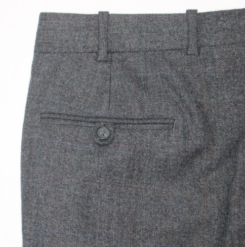 vtg 80s SOUTHWICK Wool Suit Men's 38 Reg 38R Gray Shadow Windowpane MADE IN USA - Picture 19 of 22