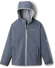 Columbia Youth Rocky Range Softshell Jacket Grey Size Youth Large