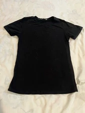 Women’s Size L Active Basic Black T-shirt