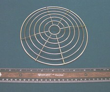 Fan Cover/Guards/Grills, Metal, for 180mm Fans, No Holes, No Tabs Quantity 1 