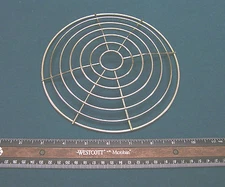 Fan Cover/Guards/Grills, Metal, for 180mm Fans, No Holes, No Tabs (Quantity 1) 