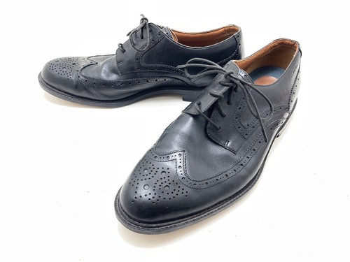 Clarks Herren Halbschuh Schnürschuh Comfortschuh Schwarz Gr. 43,5 (UK 9,5)