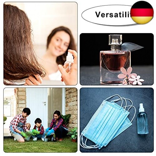 Parfüm Zerstäuber Aus Glas – 30 Ml/50 Ml, Manuelle Sprühflasche Für Duft, Make-up & Kosmetik (Gold)