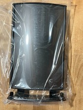 Displays2go Black Double-Sided Wall Sign With Curved Design Size 9x5.75 Inch  