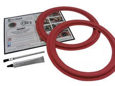 12" Cerwin Vega 122W, 122T-2, 122S4, 123W, Speaker Foam Edge Repair Kit (Pair)