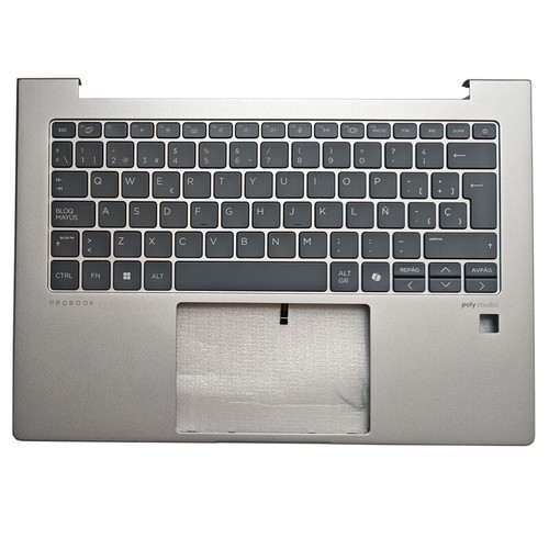 NEW FOR HP Probook 445 440 G11 Latin/Spanish Keyboard Palmrest cover N98209-171 - 第 1/5 張圖片