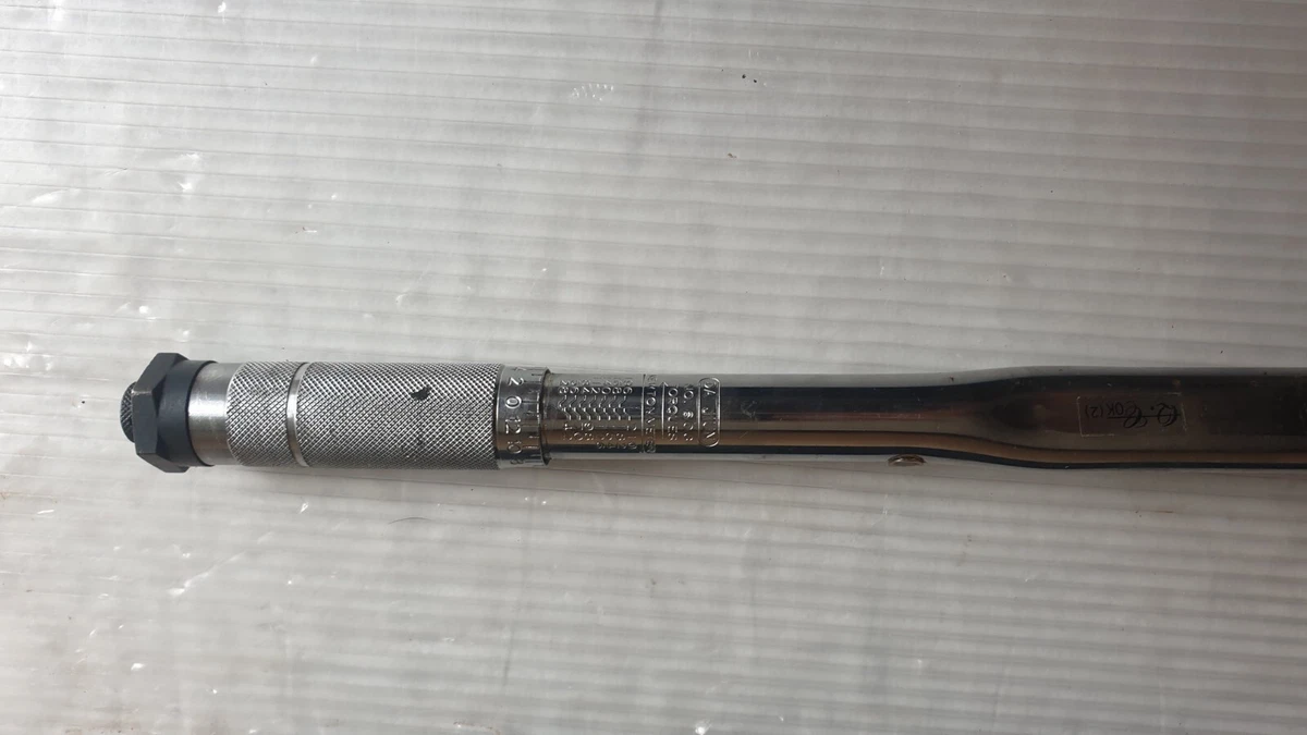 Click Type Adjustable Torque Wrench Da Jiun 1 2 Dr No 603 eBay